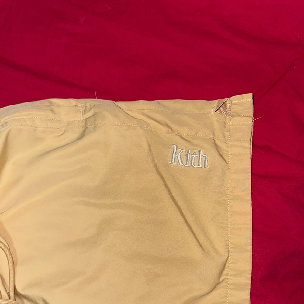 Kith Yellow Drawstring Shorts - Picture 3 of 4